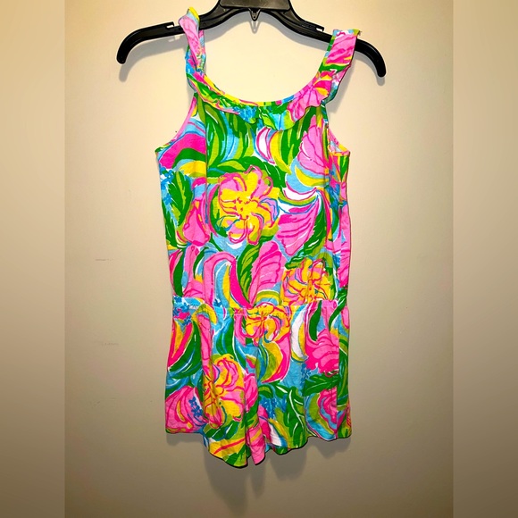 NWOT girls lilly pulitzer romper - Picture 1 of 3
